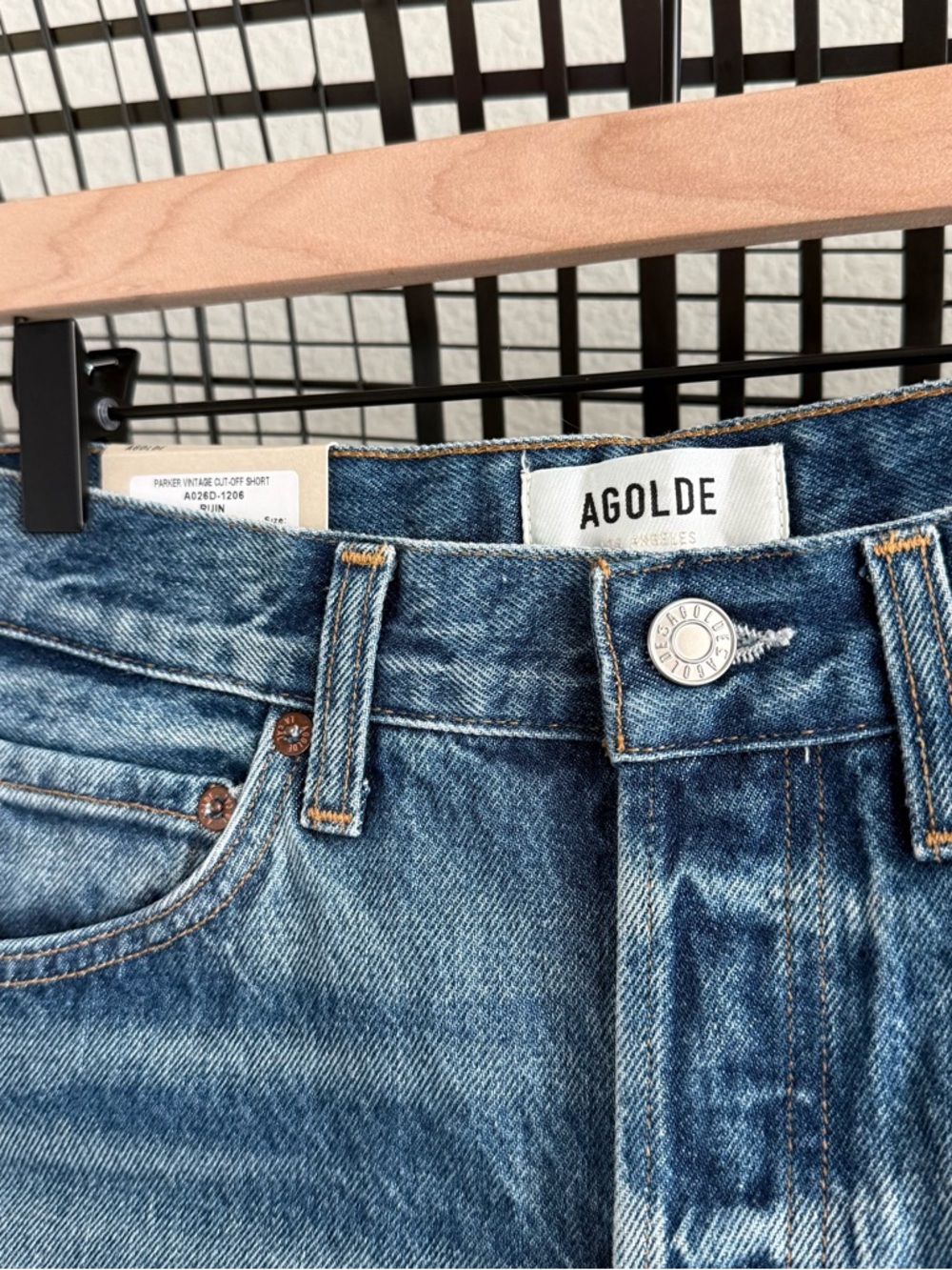 Agolde Parker shorts - Picture 5 of 5